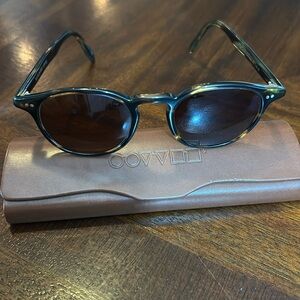 Oliver Peoples tortoise shell sunglasses